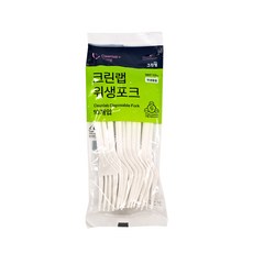 크린렙 일회용 위생 포크 10개입, 1개