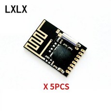 아두이노용 무선 데이터 전송 모듈 강화 NRF24L01 PA LNA 1000m 2.4GHz 2-20PCs, 02 NRF24L01 mini 5pcs
