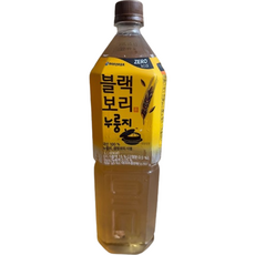 하이트진로 블랙보리 누룽지 제로 칼로리, 1.5L, 19개