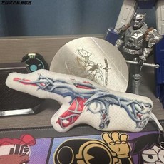 발로란트 가이아의 복수 밴달 펜던트 게임 키링 소리 굿즈, C. 플라스틱 물결, 1개, C. 플라스틱 물결