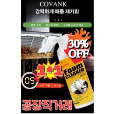 [공장직거래] 거품형 기름때 클린 무스 이엘호에 다용도 거품 청소제 자동차 내부 소재 및 가죽 시트 청소, 100ml*10, 1개, 100ml