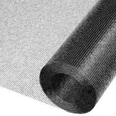 Gecork Black Window Screen Mesh Durable Fiberglass Replacement for Windows and Doors High Light, 48in x 118in