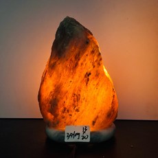 莫蘭迪灰鹽燈 3-4kg 黃光, 3.4kg/3搭配大理石底座,一般開關電線