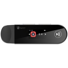 人因科技 USB高音質藍芽音樂撥放器 MP30K 曜石黑 撥放器 音樂播放器 錄音 行動碟 語言學習機