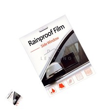 오렌콩 차량용 발수코팅필름 사이드미러+윈도우 세트 사이드미러방수 자동차사이드미러발수 차량김서림방지, 소+윈도우