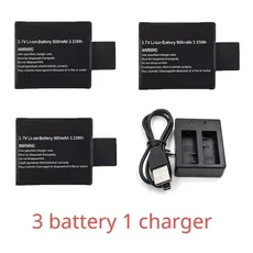 SJ4000 M10 SJCAM 배터리 스포츠 액션 카메라 DV SJ 전용 3.7V 900mAh 충전식 리튬 이온