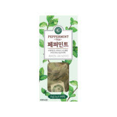 제임스티스푼 페퍼민트, 2개, 10개입, 1.5g
