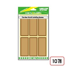 유니온)크라프트견출지 KR, (507)KR219 7매/28*65mm 10개입