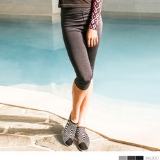 루미오라 여성래시가드 요가 7부바지 수영복 서핑 커플 하의, 2번챠콜:S