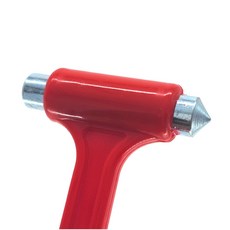 비상용 위험탈출 자동차 차 유리깨기 안전탈출 망치, 1개