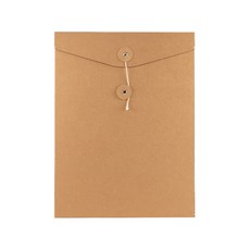 선진문구 크라프트 하도메 서류봉투 세로형, 10개, A4