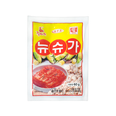 우리승진식품 맷돌표 아주존 뉴슈가, 60g, 5개