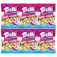 트롤리 핑구미 펭귄모양 젤리, 100g, 6개