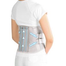 허리보호대 3D 입체 서포트 바이오닉 벨트! 운동 보호대/ 쾌적한 통기성 / 남녀 사계절 데일리 착용, 1개
