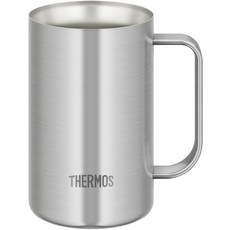 THERMOS 써모스 스텐 머그 컵 JDK-601 S1 진공단열 보온 저그 600ml 맥주잔 M7, 1개