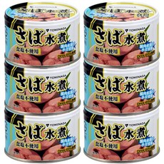 DHA EPA 150g [ 토미나가 고등어 끓여 식염 불사용 통조림 함유 ×6개 국내 수양