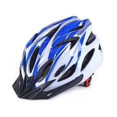 HONGBAOHUA 磁吸式風鏡自行車頭盔 騎行運動配件 安全防護, 帽檐新款 藍白,57-61, 1個