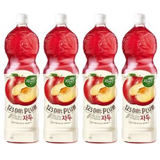 자연은 자두, 4개, 1.5L