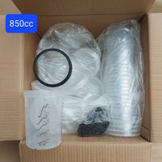 環保漆杯850cc（內杯有濾網）, 1個, 50內杯+1外杯