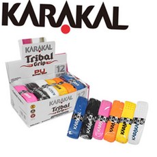 (올핀) 카라칼 - 트라이벌 그립/낱개 12팩/뛰어난 그립감과 쿠션감/스쿼시 그립