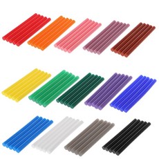 DIY 공예 수리 도구에 대 한 다채로운 7x100mm 핫멜트 스틱 5, Red