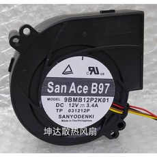 12V 4A 원심 냉각 팬용 쿨러 고속 회전 산업용 냉각 시스템 부품