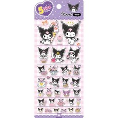 산리오 캐릭터즈 5사이즈스티커 쿠로미, 도티도그