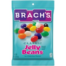 브락스 클래식 젤리 빈 캔디 11.00온스 Brach's Classic Jelly Bean Candy 11.00 oz, 1개, 312g