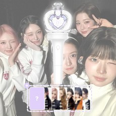 아이브 공식 응원봉 콘서트 아이해봉 해봉이 팬라이트 IVE 2, 화이트, 1개