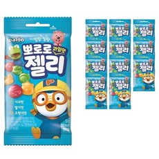 팔도 뽀로로 과일맛 젤리, 53g, 60개