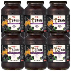꽃샘 꿀 복분자차, 1kg, 6개, 6개, 1개입