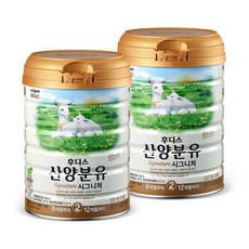 일동후디스 프리미엄 산양분유 2단계, 800g, 2개