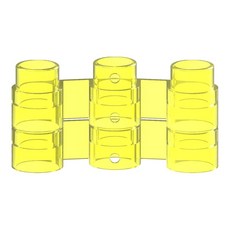 L-Style 다트 케이스 엘스타일 커스텀 원 조인트 노랑