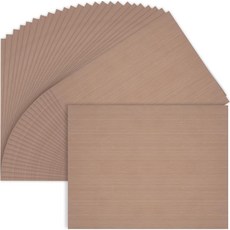 BUWUSMU 24개 클레이 오븐 안전 매트 15.811.8인치 미끄럼 방지 폴리머 베이킹 DIY 공예 프로젝트를 위한 재사용 가능한 라이너