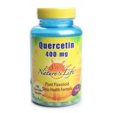 Nature's Life 槲皮素 400mg 素食膠囊, 100入, 1個, 100錠
