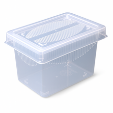 레파즈 적재형케이지 중사이즈 크레스티드게코 파충류 사육장, 1개, 화이트