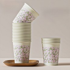 一次性紙杯 加厚防燙冷熱飲杯 辦公室居家適用, 1個, 60個裝