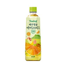 티로그 제주청귤 아이스티 제로 500ml 6입, 6개