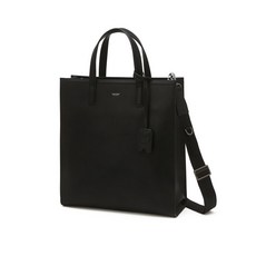 질스튜어트 JILLSTUART [LUKE][노트북수납] 루크 블랙 소가죽 세로형 토트백 JUBA5F631 BK