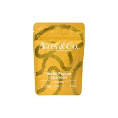 Nuts&Co. 蒜香胡椒腰果 輕調味堅果 42g 單包, 1包, 1個
