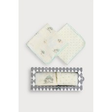 모이몰른 출산선물 예쁜손수건 선물 민티요루손수건세트(2P) M2654CW01P