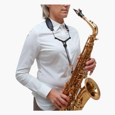 法國BG ZEN薩克斯風揹帶 S20YBMSH S20YMSH 金屬鉤, 1個, 橫桿/黑