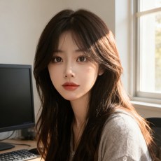 지비킹 정수리 앞머리 가르마 가발 인모 100% 수제 부분가발 가르마 스타일 큰사이즈, 1개, 모카브라운