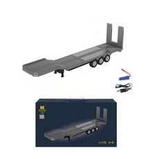 Scania 斯堪尼亞 770S 1:18 遙控拖車頭 19通道 瑪琍歐公司貨, 1個, 銀色後拖版, 銀色後拖版