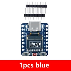 미니 32 C3 플래시 세라믹 개발 BT 4MB USB 모듈 디스플레이 안테나 42 인치 보드 C타입 와이파이 OLED 4G, Blue 1PCS