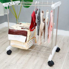 멍묘인 강아지 행거 2중 옷장 옷걸이 옷 정리 고양이 반려견 개 애견, 1개