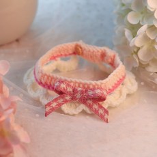 廠家下殺 咪圍脖蝴蝶結圍巾 幼小布偶 配飾 口水巾 咪項圈 小圍兜