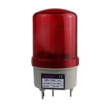 전화벨 증폭기 강력벨 사무실 소리키우기 작업장 유선 전화 벨소리 경광등 부모님, AC220V, 무음 버전, 블루