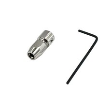 RC 보트 DIY 모델 선박 부품용 1PC 플렉스 콜렛 커플러 5mm 모터 샤프트 ~ 4.76mm 스테인리스 스틸 플렉시블 커플링 (양극 4.76mm), 3.18mm to 4mm, Positive