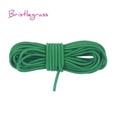 BRISTLEGRASS 도매 50 야드 2.5mm 라운드 Elastics 코드 고무 밴드 스트레치 문자열 DIY 바느질 트림 헤어 타이 로프 쥬얼리 만들기, 녹색, 1개